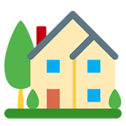 🏡 Emoji Haus mit Garten Twitter Twemoji 11.0.