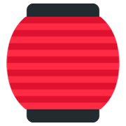 Emoji 🏮 Lanterna Rossa su Twitter Twemoji 11.0.