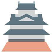 🏯 Emoji japanisches Schloss Twitter Twemoji 11.0.