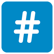 #️⃣ Emoji Teclas: # en Twitter Twemoji 11.0.