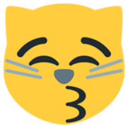 Emoji 😽 Gatto Che Manda Baci su Twitter Twemoji 11.0.