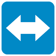 Emoji ↔️ Freccia Sinistra-destra su Twitter Twemoji 11.0.