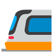 🚈 Emoji Tren Ligero en Twitter Twemoji 11.0.