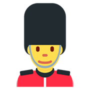 💂‍♂️ Emoji Guardia Hombre en Twitter Twemoji 11.0.