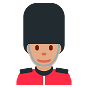 💂🏽‍♂️ Emoji Guardia Hombre: Tono De Piel Medio en Twitter Twemoji 11.0.