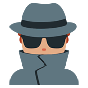 🕵🏽‍♂️ Emoji Detective Hombre: Tono De Piel Medio en Twitter Twemoji 11.0.