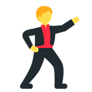 🕺 Emoji Homem Dançando na Twitter Twemoji 11.0.