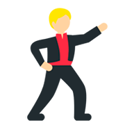 🕺🏼 Emoji Hombre Bailando: Tono De Piel Claro Medio en Twitter Twemoji 11.0.