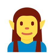 Emoji 🧝‍♂️ Elfo Uomo su Twitter Twemoji 11.0.