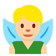 🧚🏼‍♂️ Emoji männliche Fee: mittelhelle Hautfarbe Twitter Twemoji 11.0.