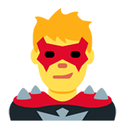 Emoji 🦹‍♂️ Supercattivo Uomo su Twitter Twemoji 11.0.