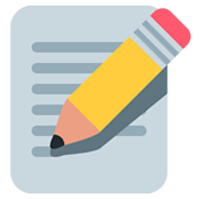 📝 Emoji Cuaderno De Notas en Twitter Twemoji 11.0.