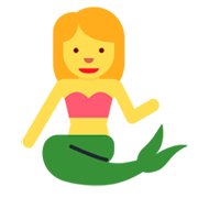 🧜 Emoji Persona Sirena en Twitter Twemoji 11.0.