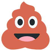 Emoji 💩 Cacca su Twitter Twemoji 11.0.