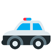🚓 Emoji Polizeiwagen Twitter Twemoji 11.0.