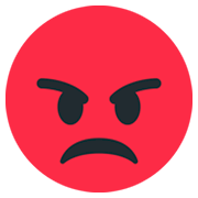 😡 Emoji schmollendes Gesicht Twitter Twemoji 11.0.