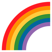 Emoji 🌈 Arcobaleno su Twitter Twemoji 11.0.