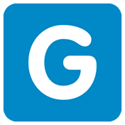 Emoji 🇬 Lettera simbolo indicatore regionale G su Twitter Twemoji 11.0.