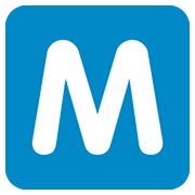 Emoji 🇲 Lettera simbolo indicatore regionale M su Twitter Twemoji 11.0.