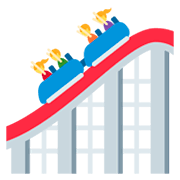 🎢 Emoji Montaña Rusa en Twitter Twemoji 11.0.