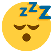 Emoji 😴 Faccina Che Dorme su Twitter Twemoji 11.0.