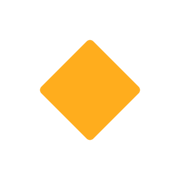 Emoji 🔸 Rombo Arancione Piccolo su Twitter Twemoji 11.0.