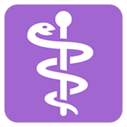 Emoji ⚕️ Simbolo Della Medicina su Twitter Twemoji 11.0.