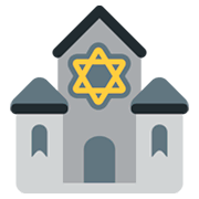 🕍 Emoji Sinagoga en Twitter Twemoji 11.0.