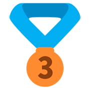 Émoji 🥉 Médaille De Bronze sur Twitter Twemoji 11.0.