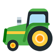 Émoji 🚜 Tracteur sur Twitter Twemoji 11.0.