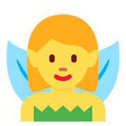 🧚‍♀️ Emoji Mulher Fada na Twitter Twemoji 11.0.