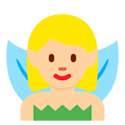 🧚🏼‍♀️ Emoji Hada Mujer: Tono De Piel Claro Medio en Twitter Twemoji 11.0.