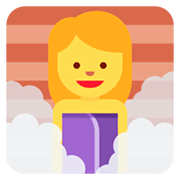 🧖‍♀️ Emoji Mujer En Una Sauna en Twitter Twemoji 11.0.