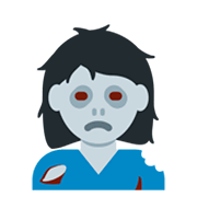 Emoji 🧟‍♀️ Zombie Donna su Twitter Twemoji 11.0.