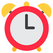 ⏰ Emoji Reloj Despertador en Twitter Twemoji 11.1.