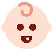 👶🏻 Emoji Bebé: Tono De Piel Claro en Twitter Twemoji 11.1.