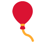 Émoji 🎈 Ballon Gonflable sur Twitter Twemoji 11.1.