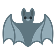 Emoji 🦇 Pipistrello su Twitter Twemoji 11.1.
