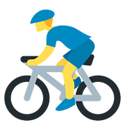 Émoji 🚴 Cycliste sur Twitter Twemoji 11.1.
