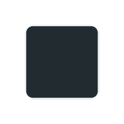 Emoji ◾ Quadrato Nero Medio-piccolo su Twitter Twemoji 11.1.