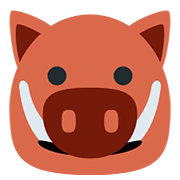 🐗 Emoji Wildschwein Twitter Twemoji 11.1.