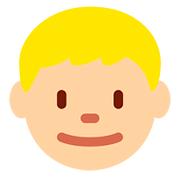 👦🏼 Emoji Niño: Tono De Piel Claro Medio en Twitter Twemoji 11.1.