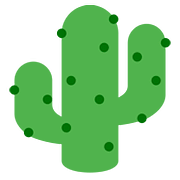 🌵 Emoji Cactus en Twitter Twemoji 11.1.