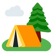 Émoji 🏕️ Camping sur Twitter Twemoji 11.1.