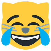 😹 Emoji Gato Llorando De Risa en Twitter Twemoji 11.1.