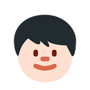 Emoji 🧒🏻 Bimbo: Carnagione Chiara su Twitter Twemoji 11.1.