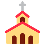 Emoji ⛪ Chiesa su Twitter Twemoji 11.1.