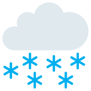 🌨️ Emoji Nube Con Nieve en Twitter Twemoji 11.1.