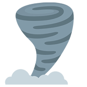 🌪️ Emoji Tornado en Twitter Twemoji 11.1.