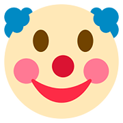 🤡 Emoji Clown-Gesicht Twitter Twemoji 11.1.